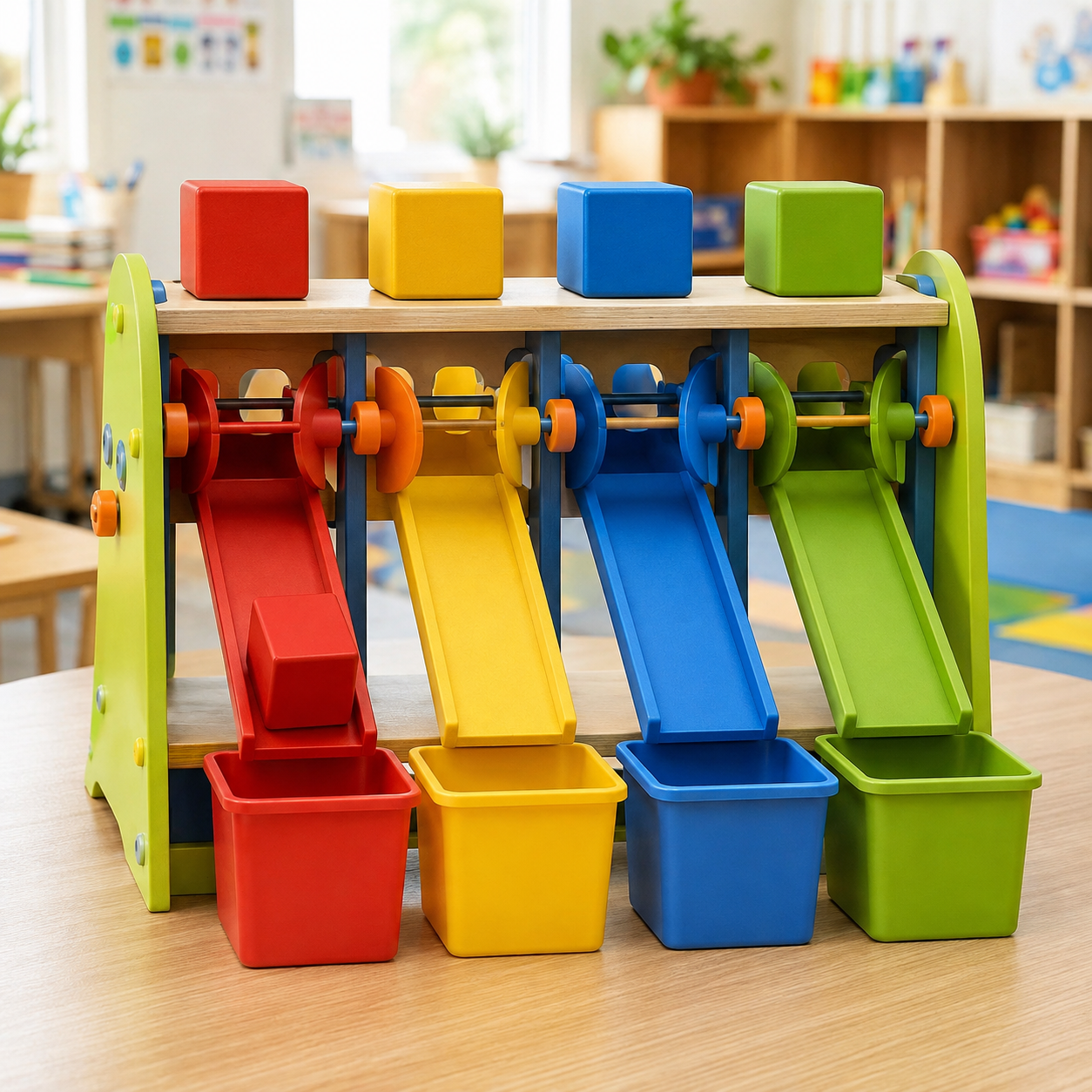 Colour-Sorting Machine STEM project for KG